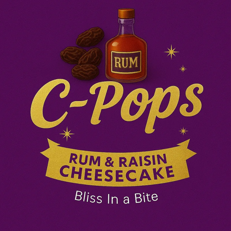 RUM & RAISIN CHEESECAKE